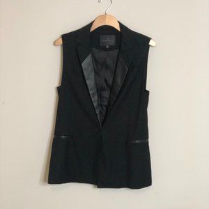 Sanctuary Black Suit Vest Size Small